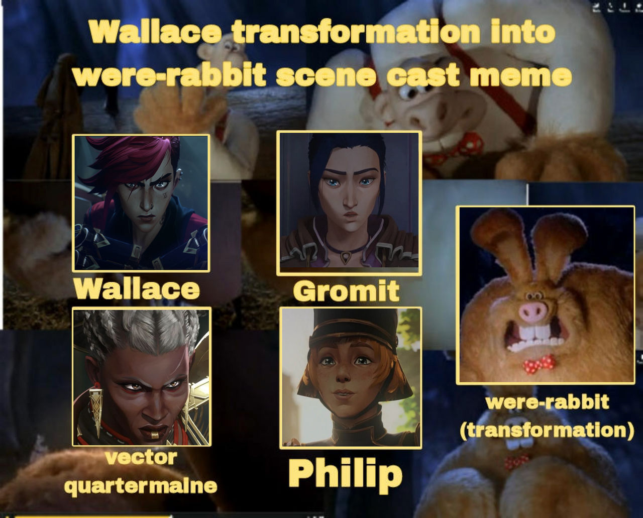 Viera Rabbit Meme Vi Wererabbit cast meme by HolloThere on DeviantArt