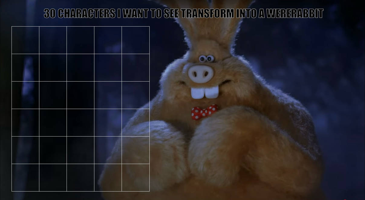 30 Characters To Transform Into A Wererabbit By HolloThere On DeviantArt 30-characters-to-transform-into-a-wererabbit-by-hollothere-on-deviantart
