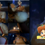 Princess Daisy Wererabbit transformation cast meme