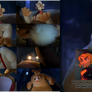 Miss Information Wererabbit transformation meme