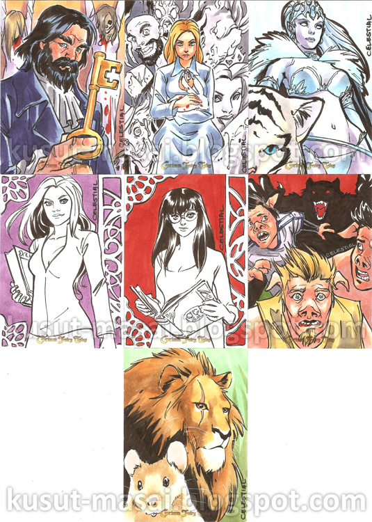 Grimm Fairy Tales Sketch Cards 02