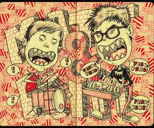 Matt and Kim moleskine