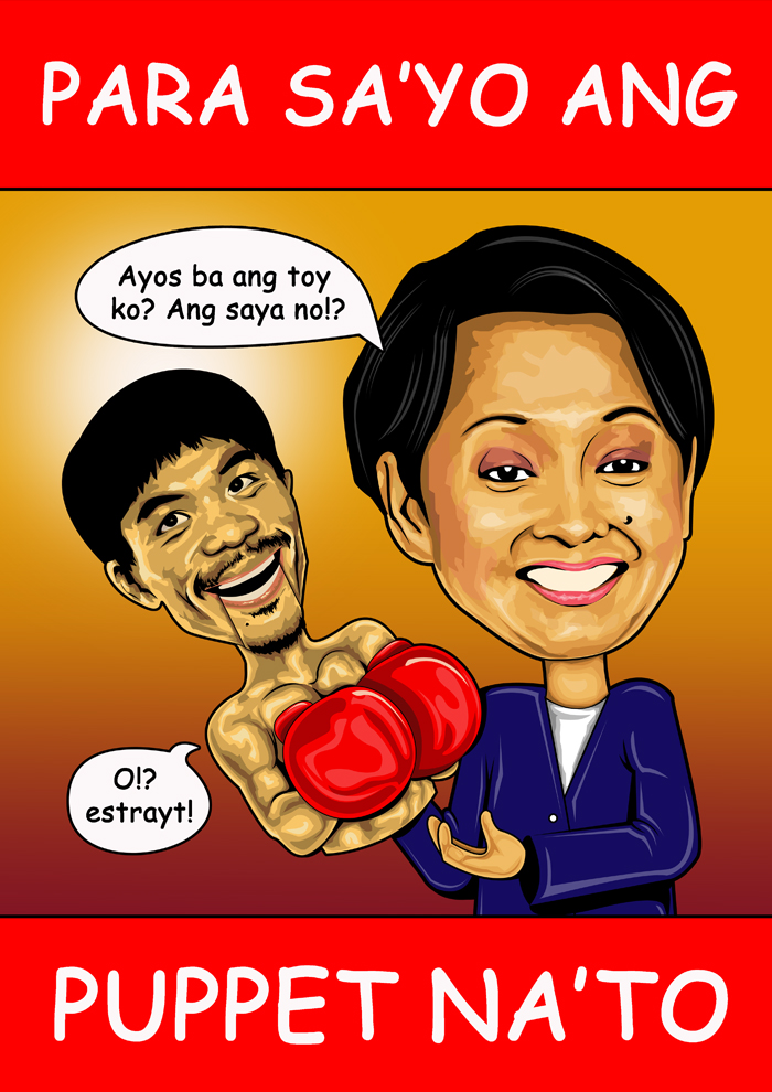 PGMA Puppet Pacquiao