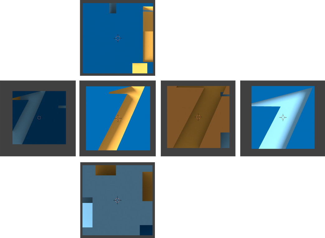 Channel 1 cube unfolded by UWM-Intelpore on DeviantArt