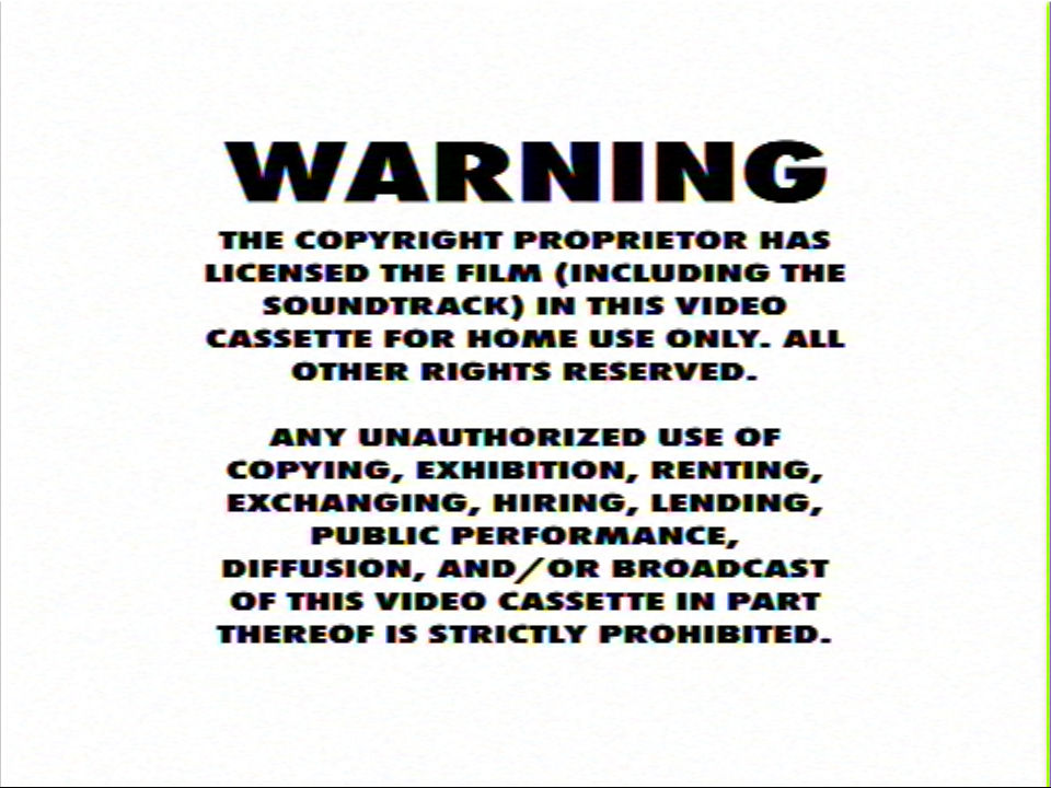 IBC TV Video warning screen (1994) by UWM-Intelpore on DeviantArt