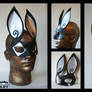 Harlequin Rabbit Mask