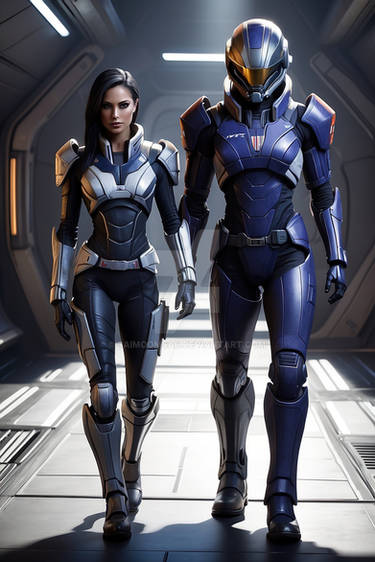 MASSEFFECT style  Concept art