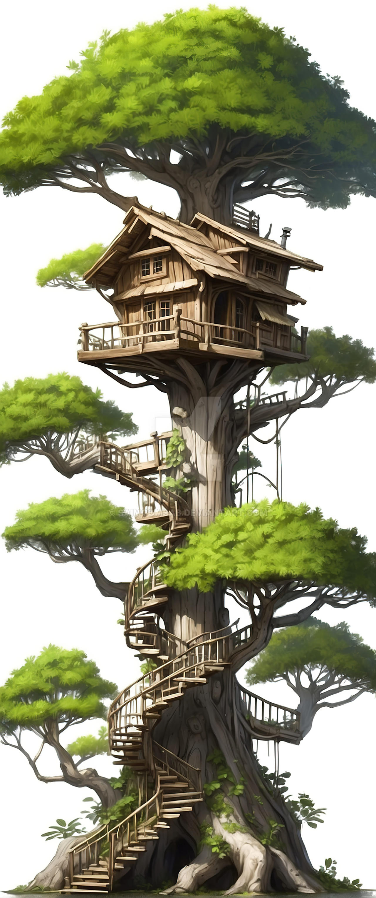 Tree House Reference Treehouse SKETCH BOOK WITH ANNOTATIONS 2 by SAIMOOMsab on DeviantArt
