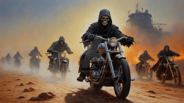 Death Riders 4k by SAIMOOMsab on DeviantArt
