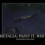 hetalia: paint it, white