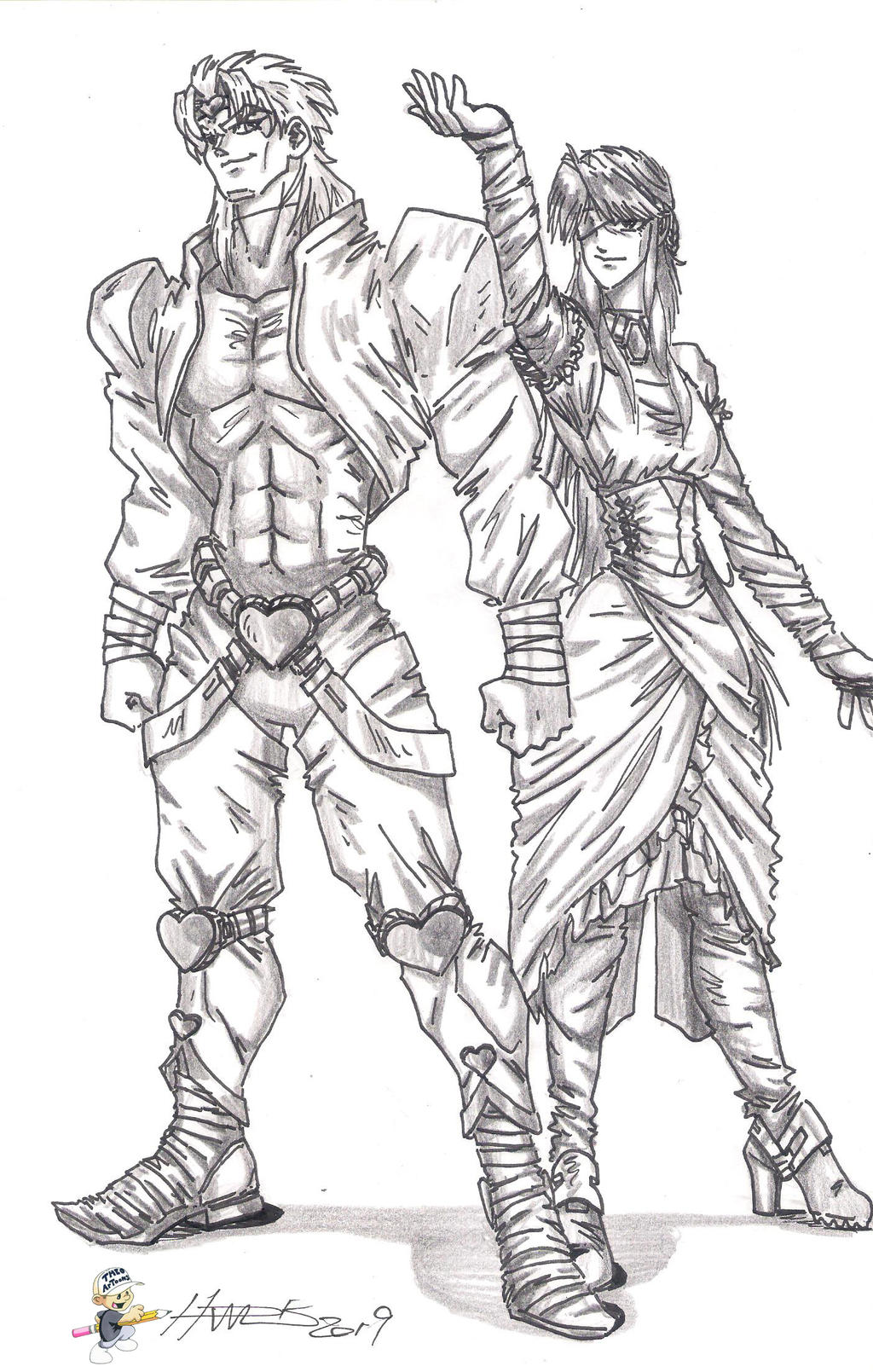 Dio Brando and Rune by TheoArToons320 on DeviantArt