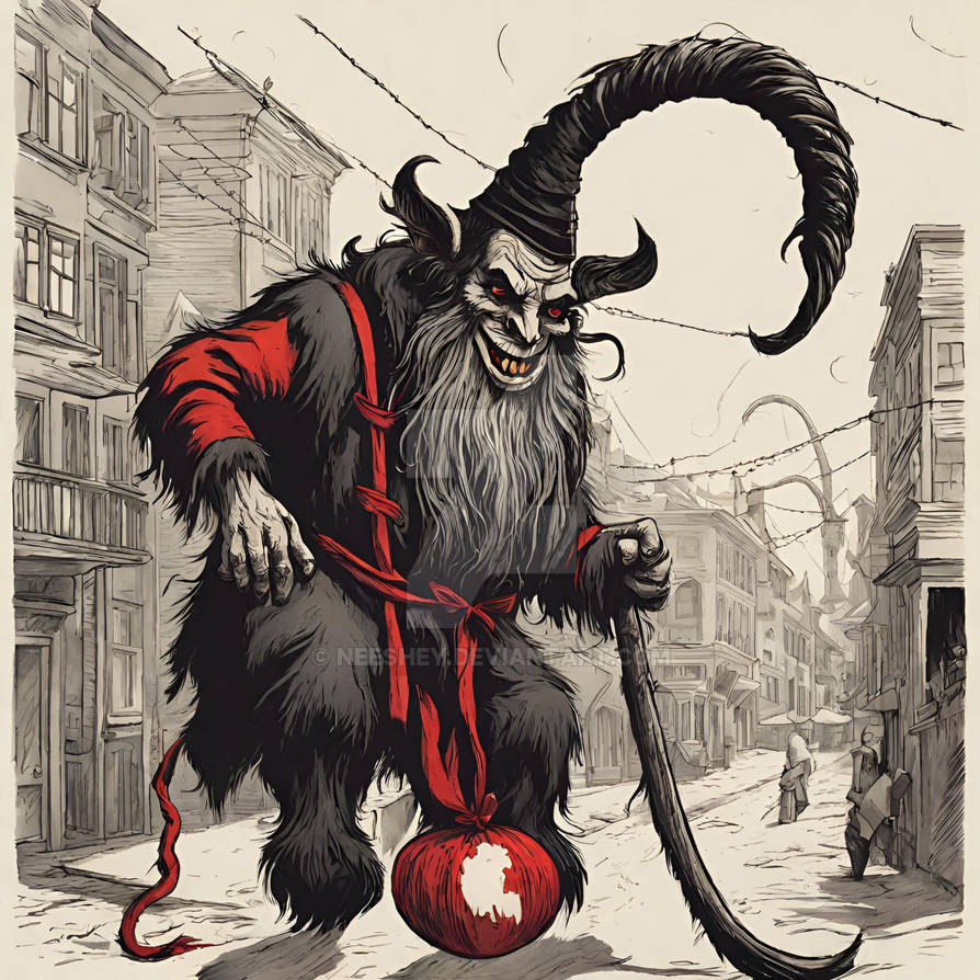 Krampus By Neeshey On DeviantArt krampus-by-neeshey-on-deviantart