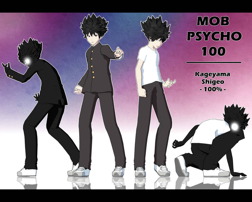 .: MP100 - Kageyama Shigeo 100% :. by puff-mmd on DeviantArt