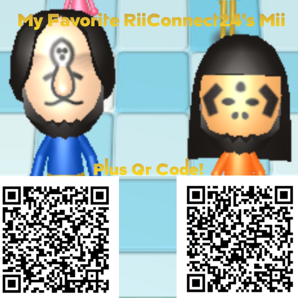 My Favorite RiiConnect24's Mii + Qr Code by JamesEninewJr14 on DeviantArt
