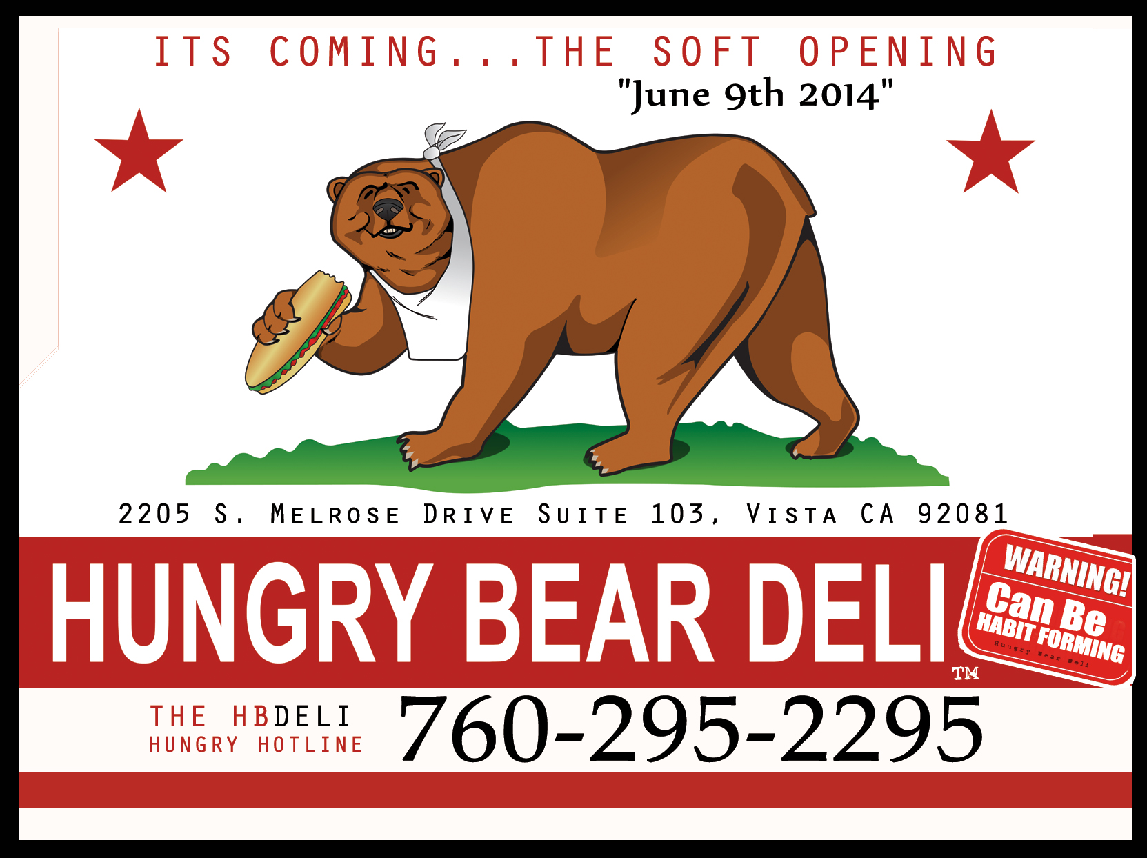 Hungry Bear Deli - Vista Ca.