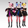 TDA Succubus Miku, Luka, Rin DL