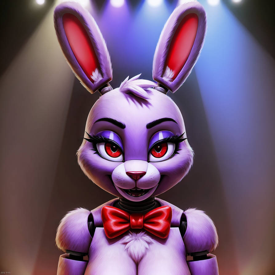 Bunny Rabbit Animatronics bonnie the bunny animatronic by MaverickRockfurAI on DeviantArt
