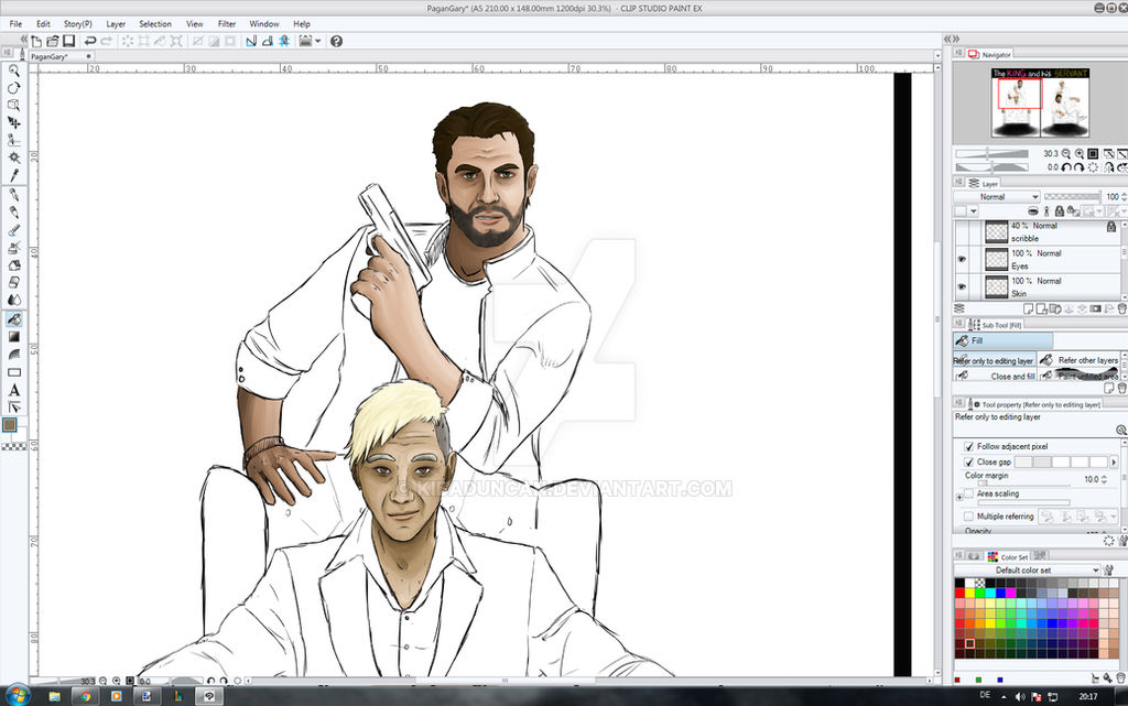 Pagan Min And Jacob 'Gary' Finch - WIP #2