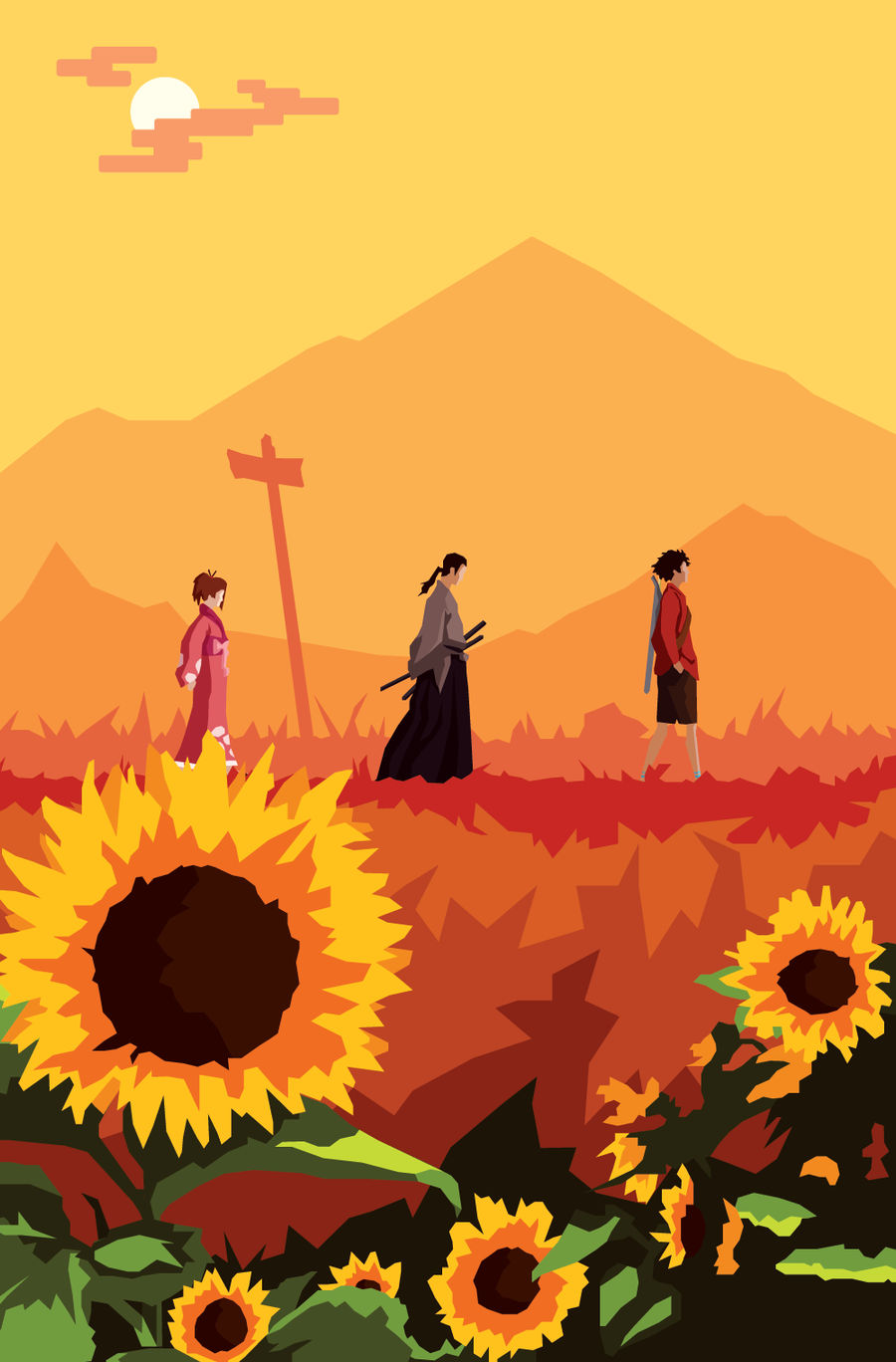 Journey to Sunflower Samurai