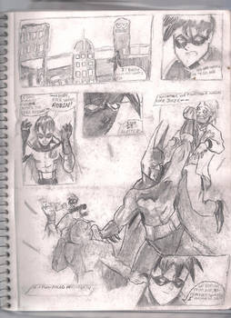 Robin comic page 1