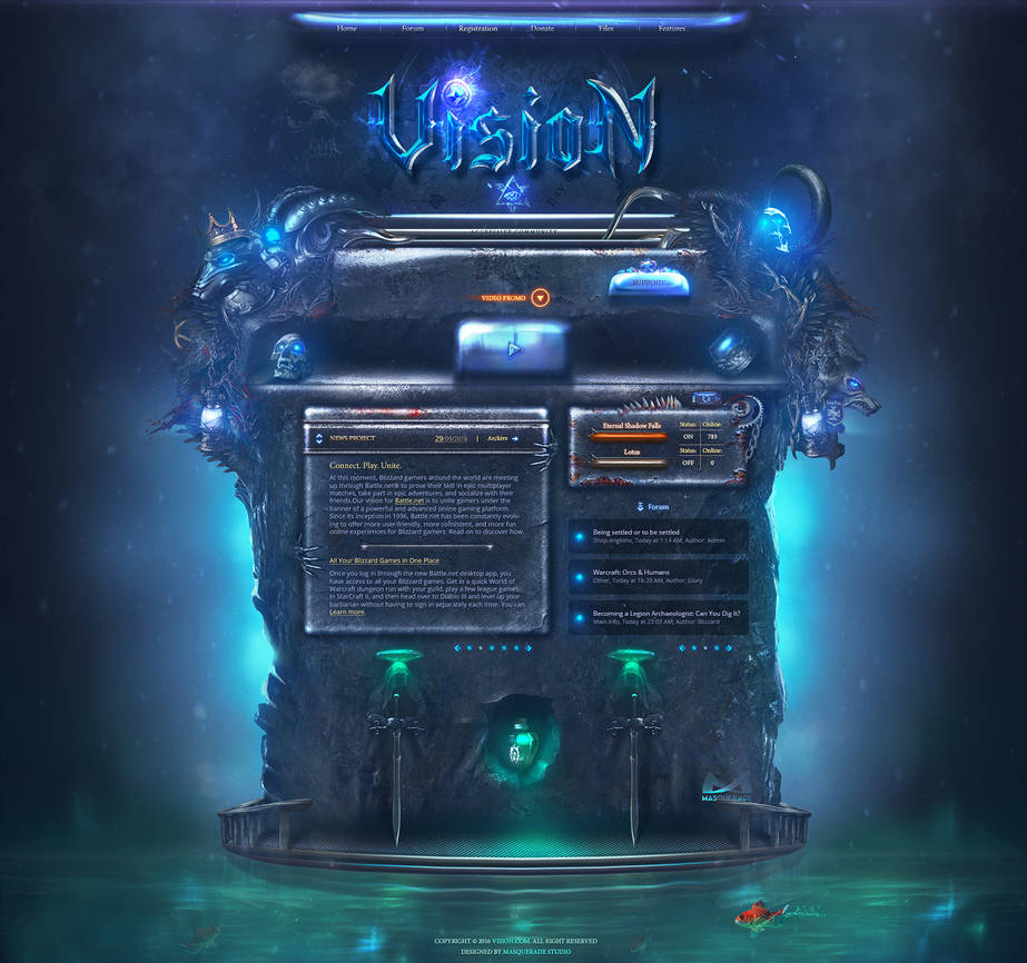 Vision. Game Design MMORPG 2015 by MsqrdPS on DeviantArt