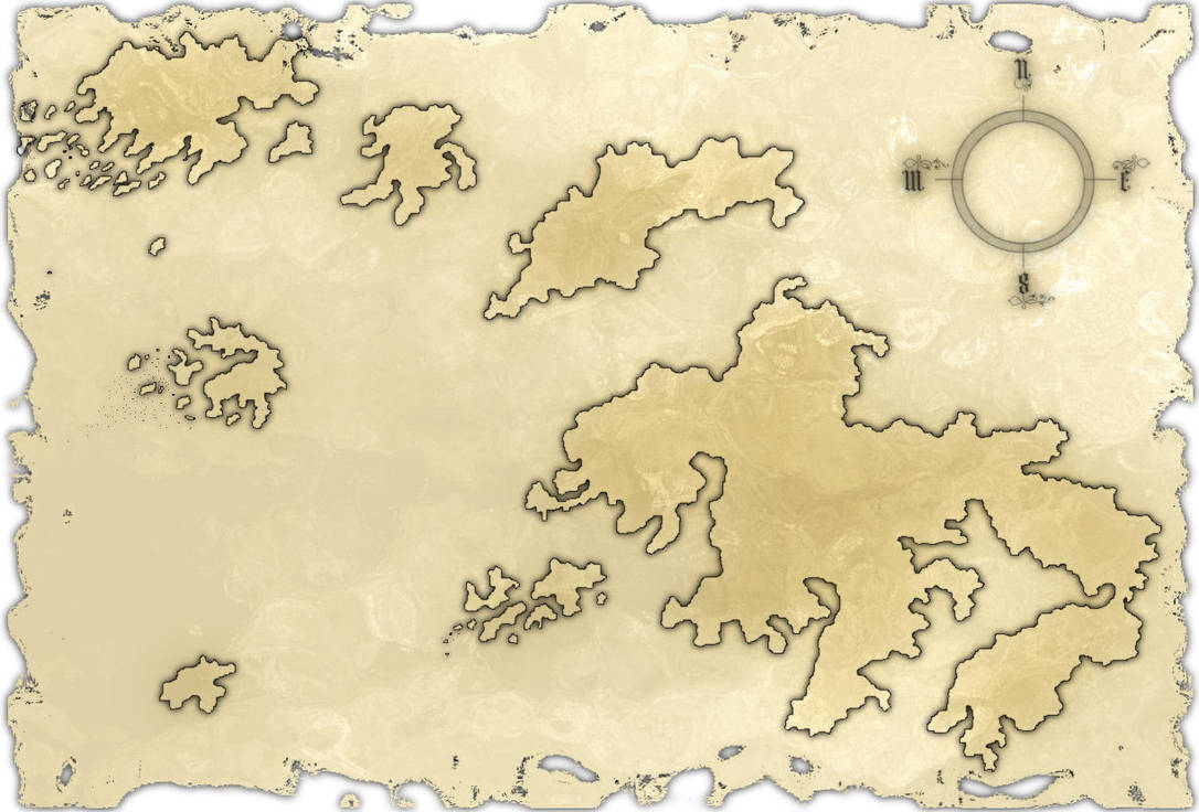 Blank Fantasy Map by Ragir on DeviantArt
