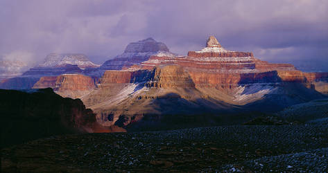 Grand Canyon, Arizona: Winter Below the Rim