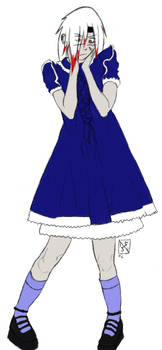 tremel in a dress