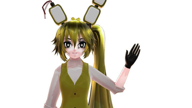 Spring Neru Springtrap Neru by mmdcote on DeviantArt