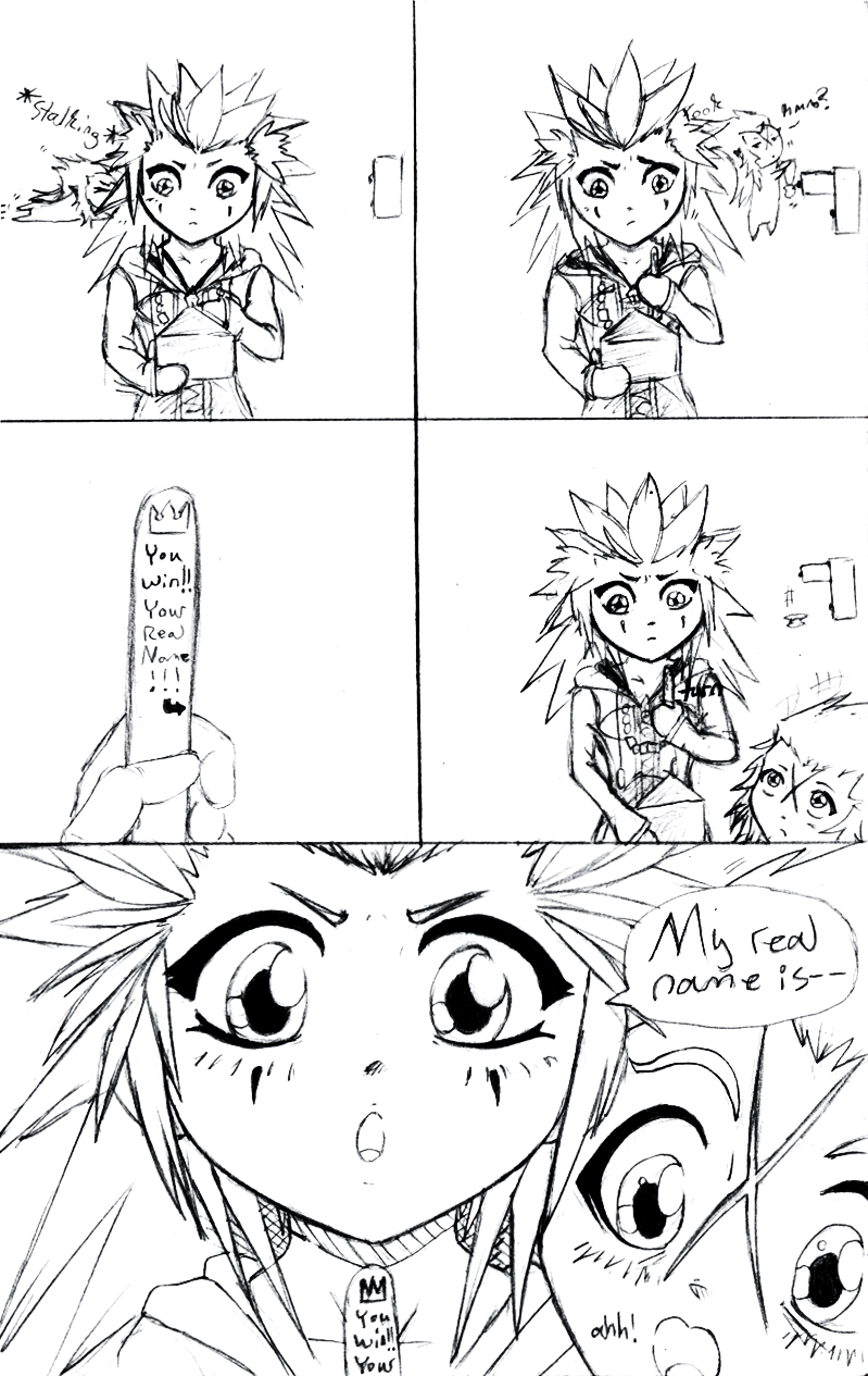 comic - Axel's Real Name