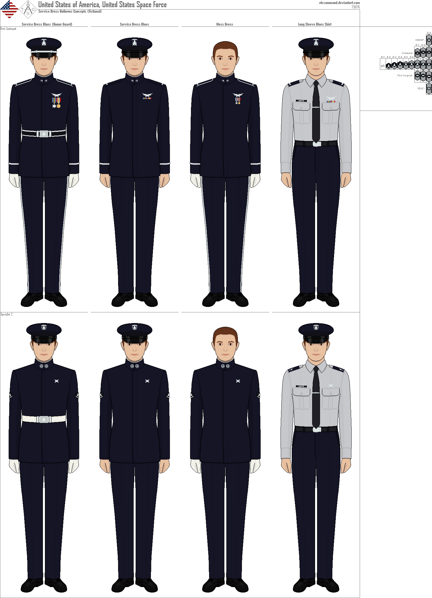 US-AU) US Space Force Uniform Concepts by etccommand on DeviantArt US-AU) US Space Force Uniform Concepts by etccommand on DeviantArt