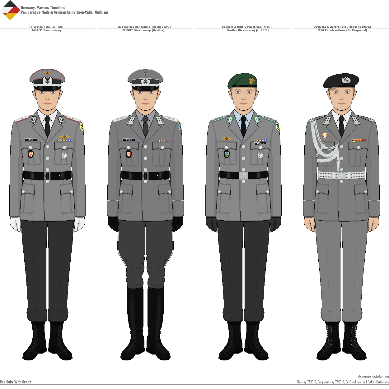 modern german dress uniform military uniform / german army