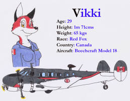 Updated Vikki and her Plane