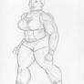 Muscular Female Fighter