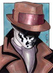 Rorschach II - Sketch Card