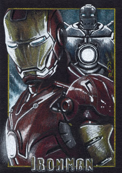 Iron Man - Premier Sketch Card