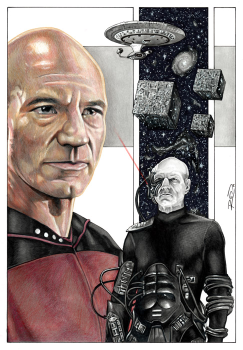 Picard - Locutus of Borg by J-Redd