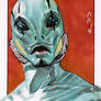 Abe Sapien - Sketch Card