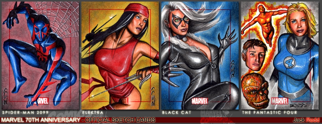 Marvel 70th Sketch Cards 8