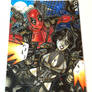 Deadpool and Domino Sketch Card