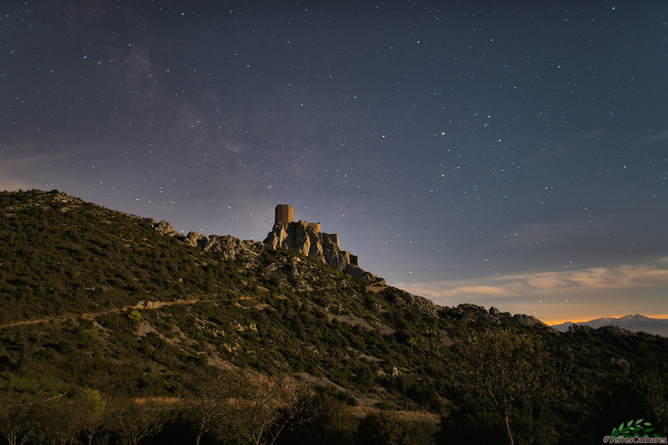 Le chateau de Queribus, Aude, France