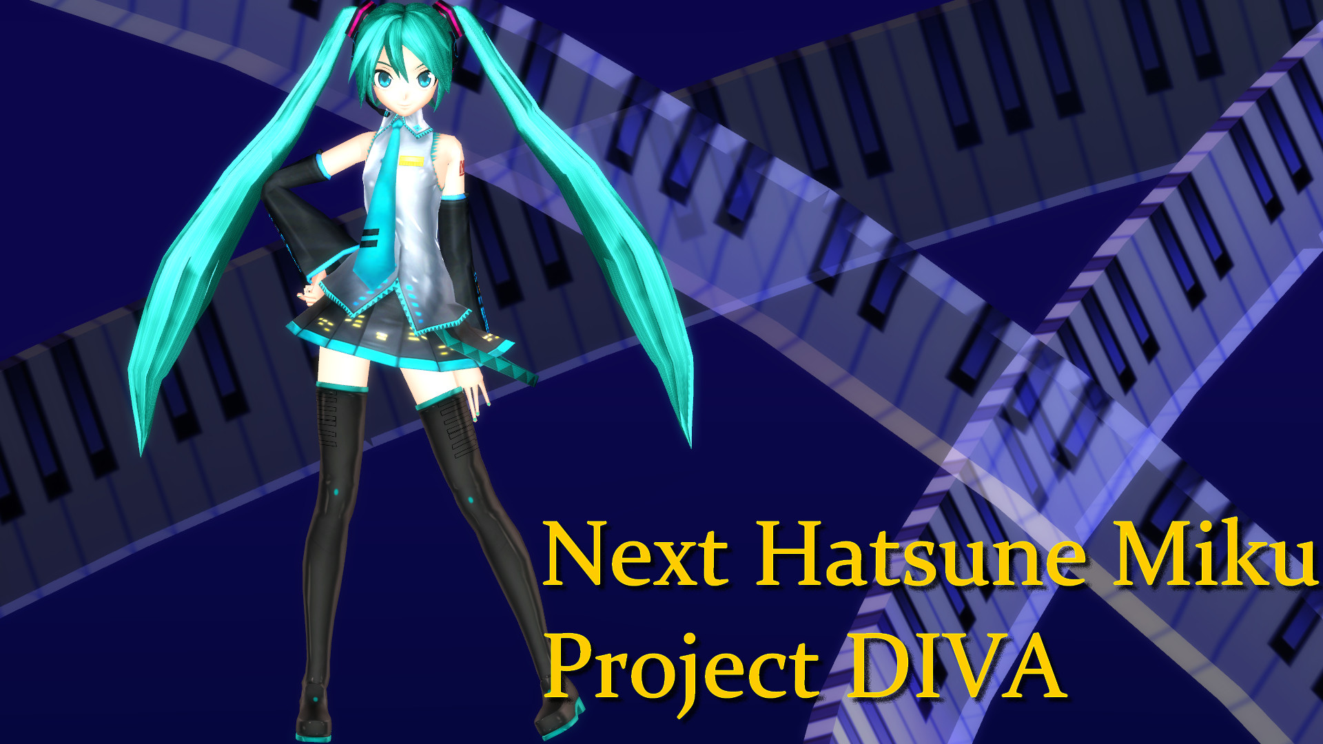 -MMD- Next Project DIVA Miku -BETA-