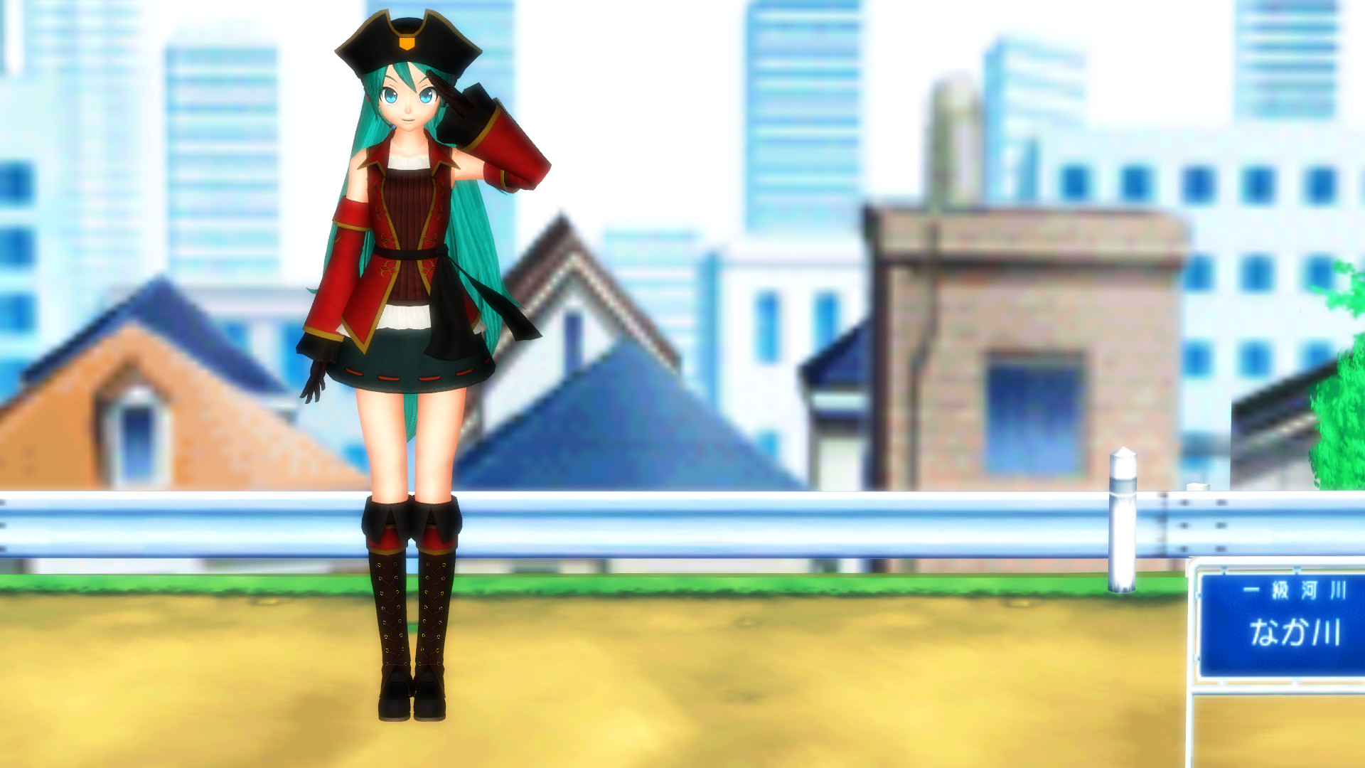 -MMD- DT Pirate Miku DL