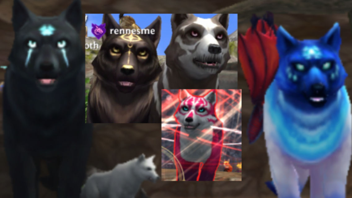 Mythic wolves by jimelijah on DeviantArt