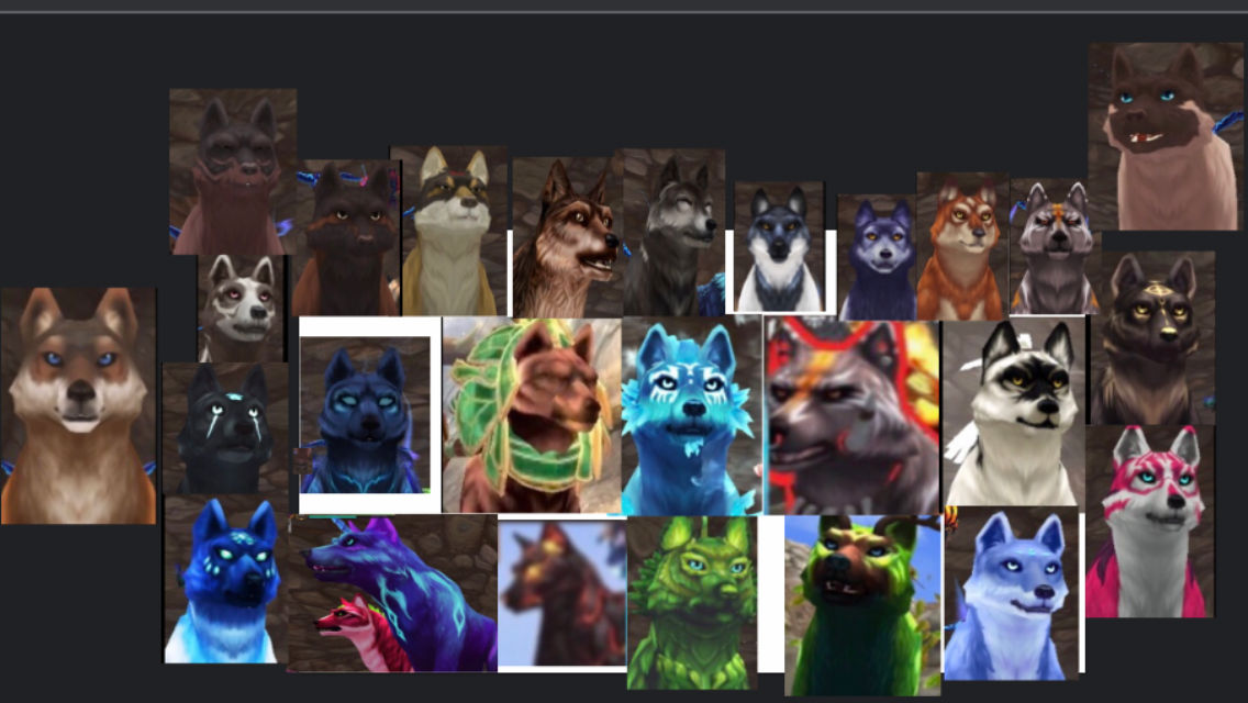 Wolf tales all wolf types by jimelijah on DeviantArt