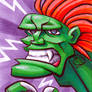 Blanka sketch card