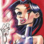 Psylocke Sketchcard