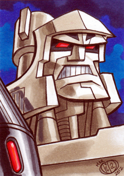 Megatron Sketchcard