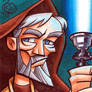 Old Obi-Wan Kenobi Sketchcard