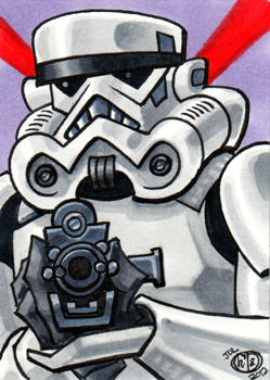 Stormtrooper Sketch Card